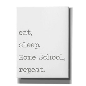 'Home School, Repeat' by Lauren Rader, Canvas Wall Art