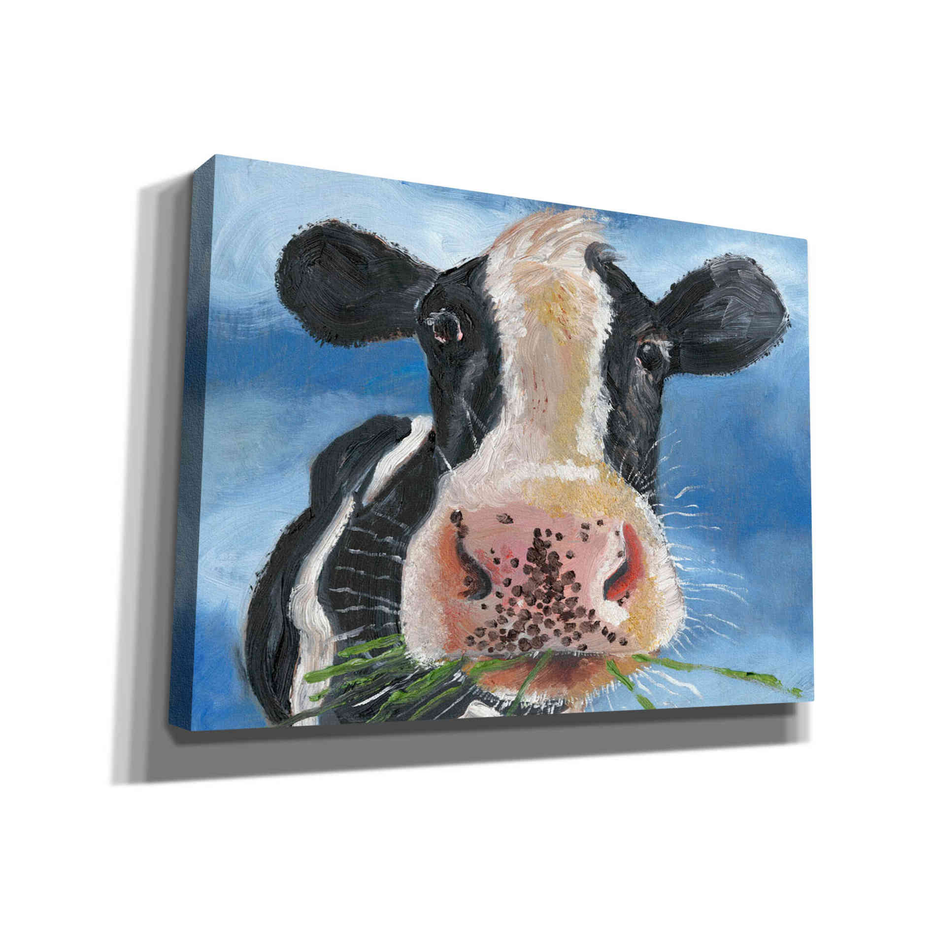 'Morning Chew II' by Alicia Ludwig, Canvas Wall Art