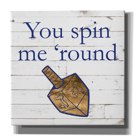Image of 'Punny Hanukkah Collection D' by Alicia Ludwig, Canvas Wall Art