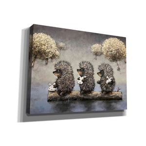 'Hedgehog Dreamland' by Alexander Gunin, Canvas Wall Art