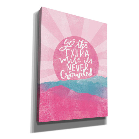 Image of 'Go the Extra Mile' by Misty Michelle, Canvas Wall Art