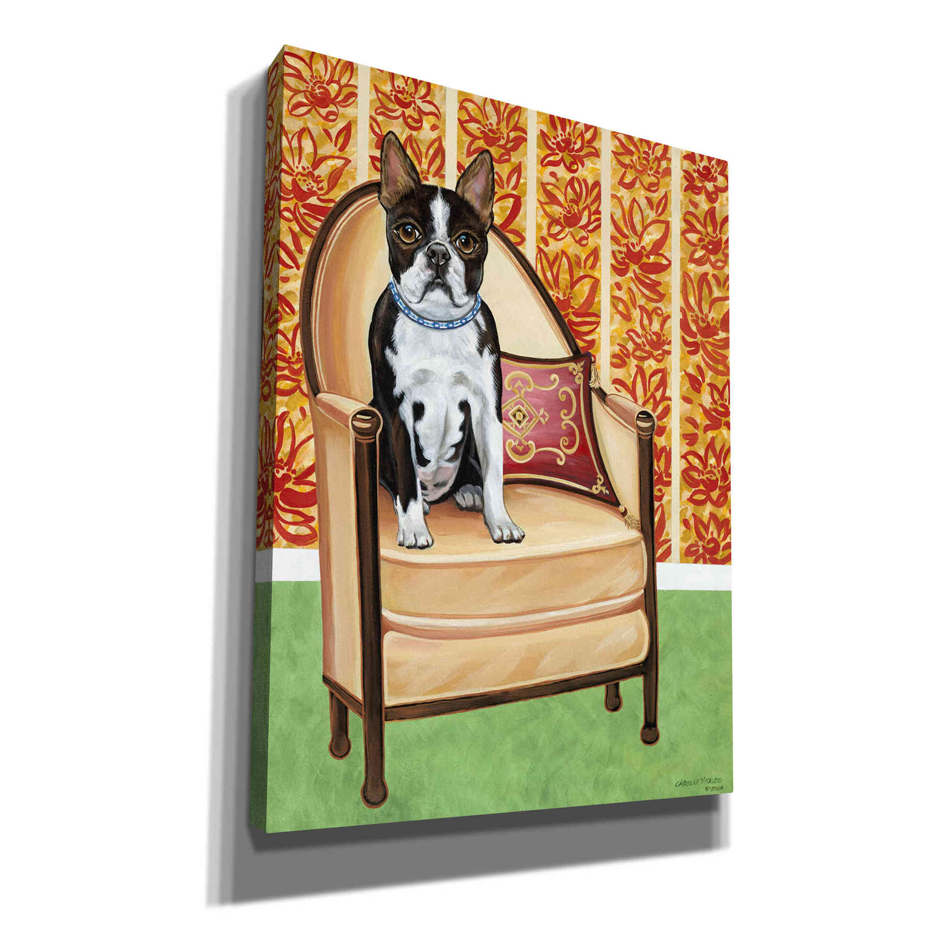 'Oreo Cookie Boston' by Carolee Vitaletti, Canvas Wall Art