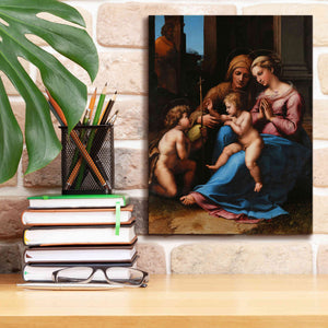 'Madonna of Divine Love' by Raphael, Canvas Wall Art,12 x 16