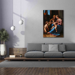 'Madonna of Divine Love' by Raphael, Canvas Wall Art,40 x 54