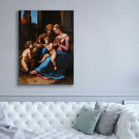 Image of 'Madonna of Divine Love' by Raphael, Canvas Wall Art,40 x 54