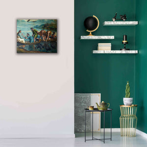 'The Miraculous Draught of Fishes' by Raphael, Canvas Wall Art,24 x 20