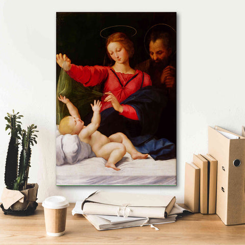 Image of 'Madonna of Loreto' by Raphael, Canvas Wall Art,18 x 26