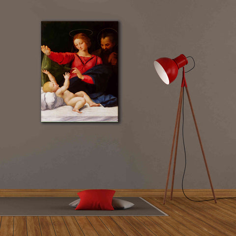 Image of 'Madonna of Loreto' by Raphael, Canvas Wall Art,26 x 34