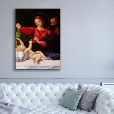 Image of 'Madonna of Loreto' by Raphael, Canvas Wall Art,40 x 54