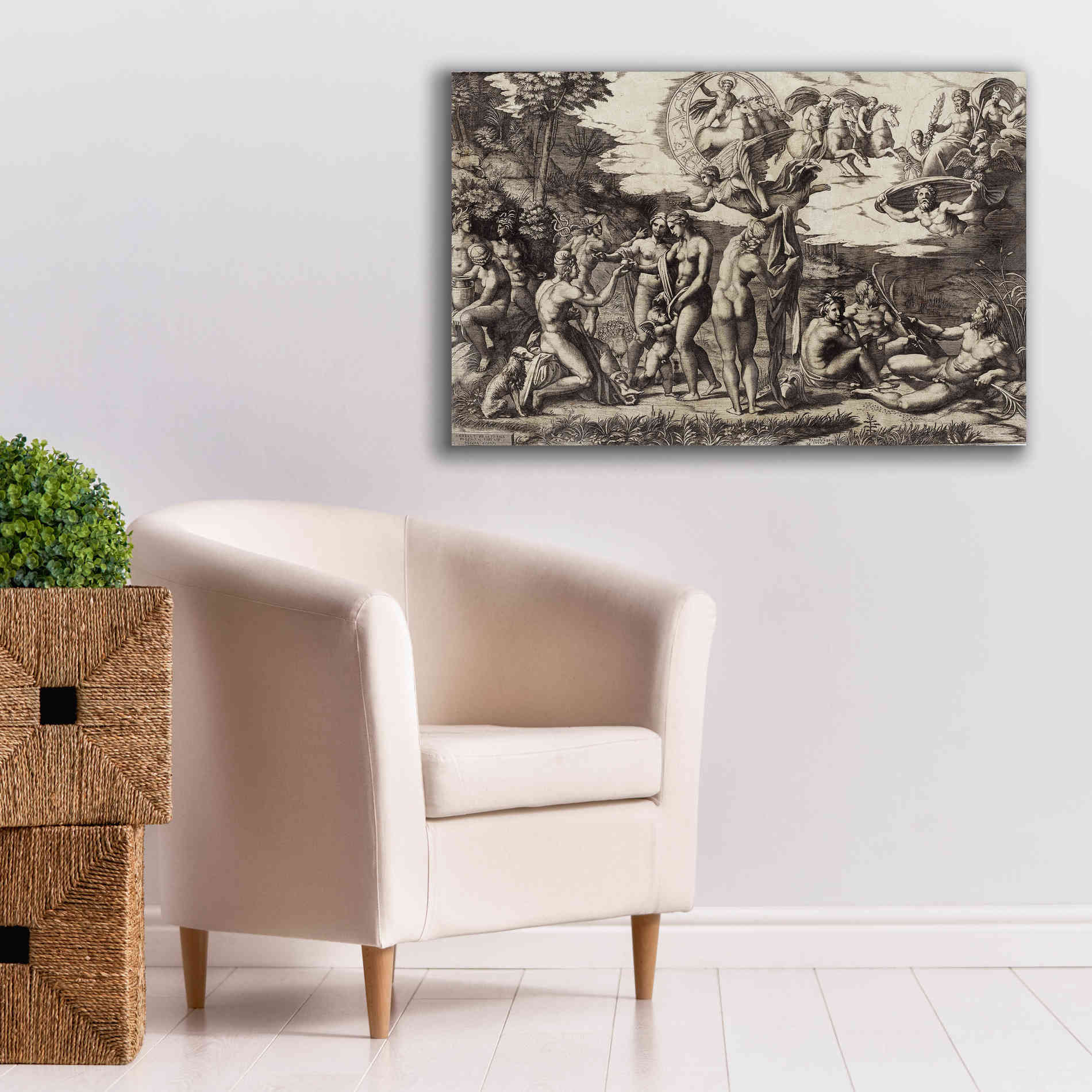 'The Transfiguration' by Raphael, Canvas Wall Art,40 x 26