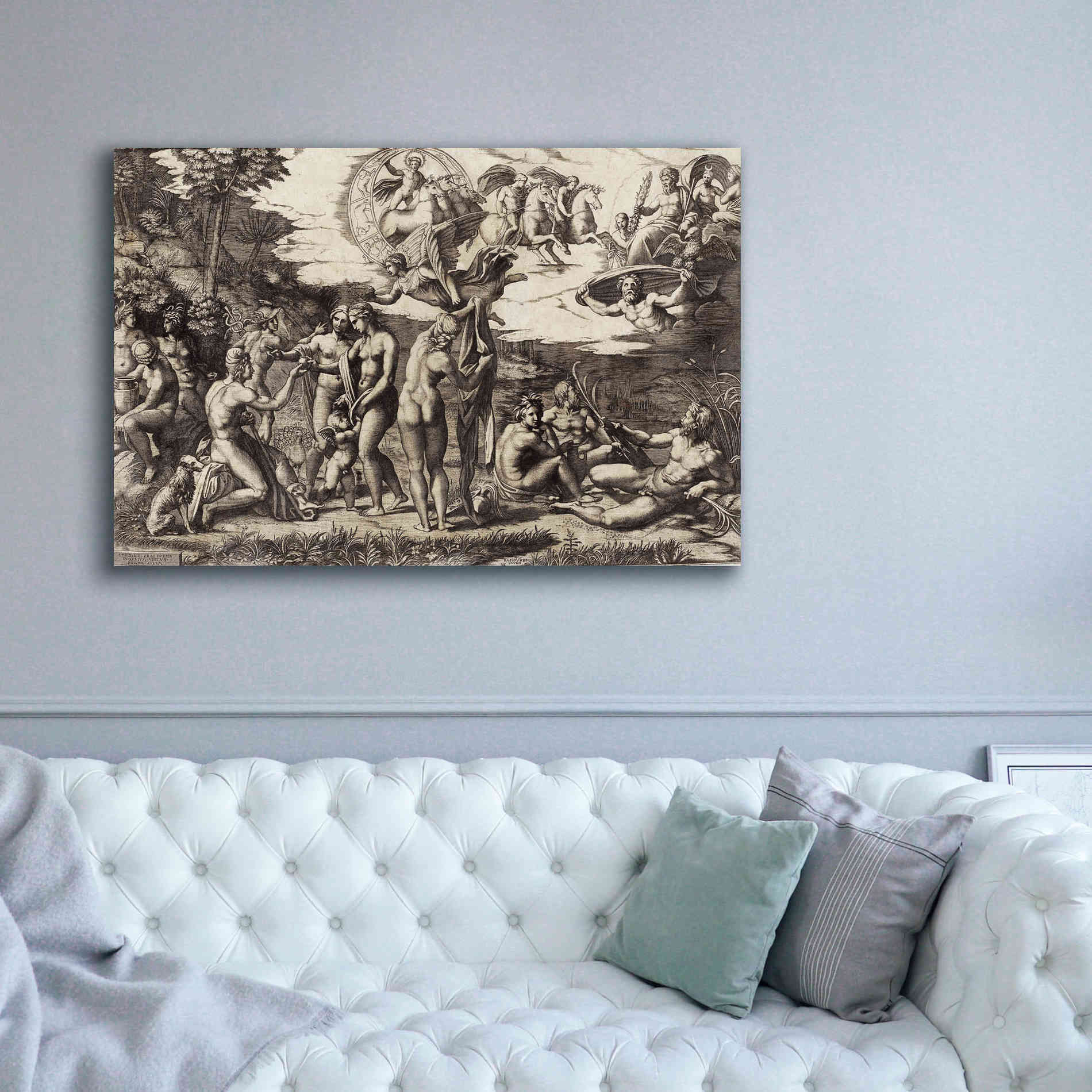'The Transfiguration' by Raphael, Canvas Wall Art,60 x 40