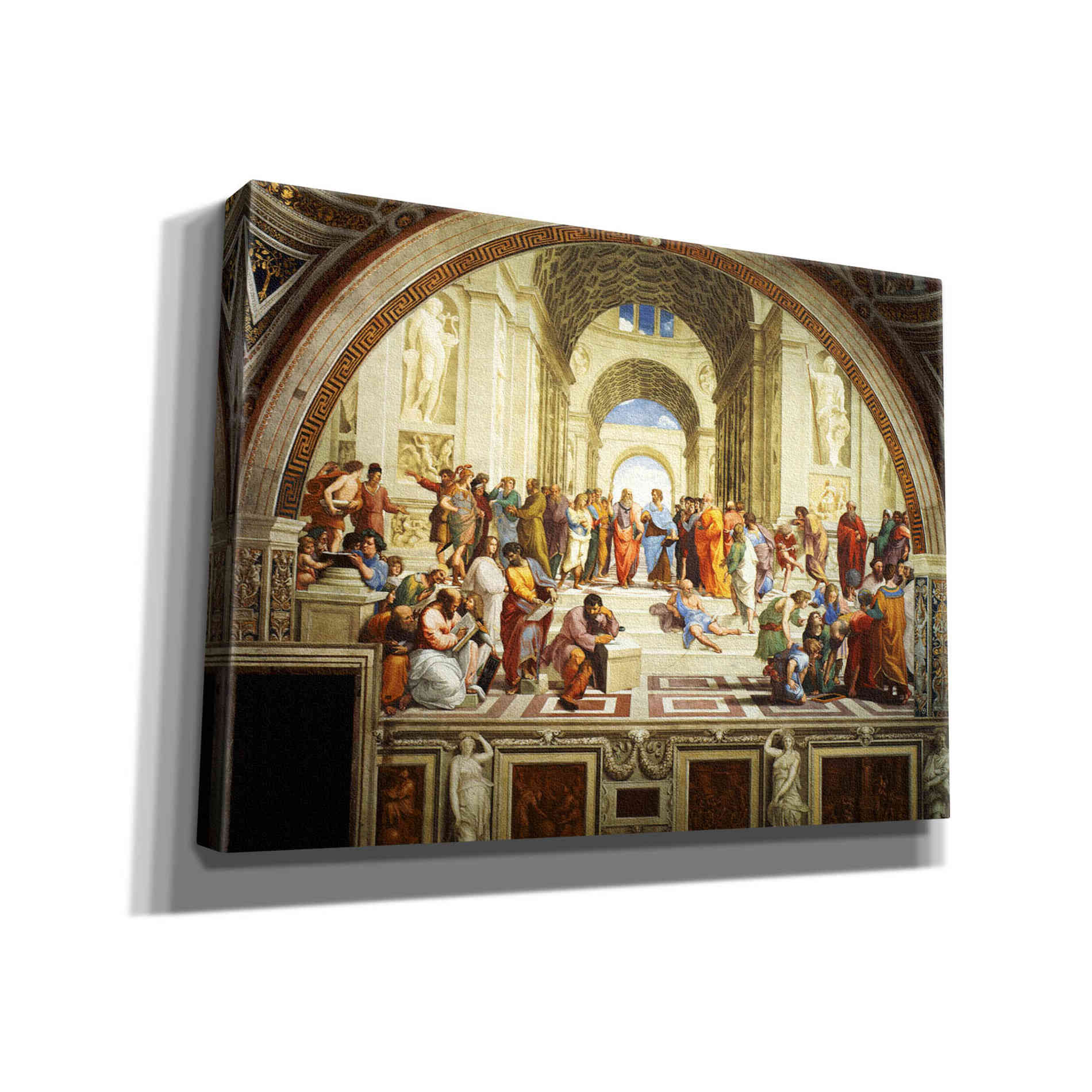 'The School of Athens' by Raphael, Canvas Wall Art