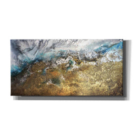 'Metalicos y Texturas II' by Leticia Herrera, Canvas Wall Art