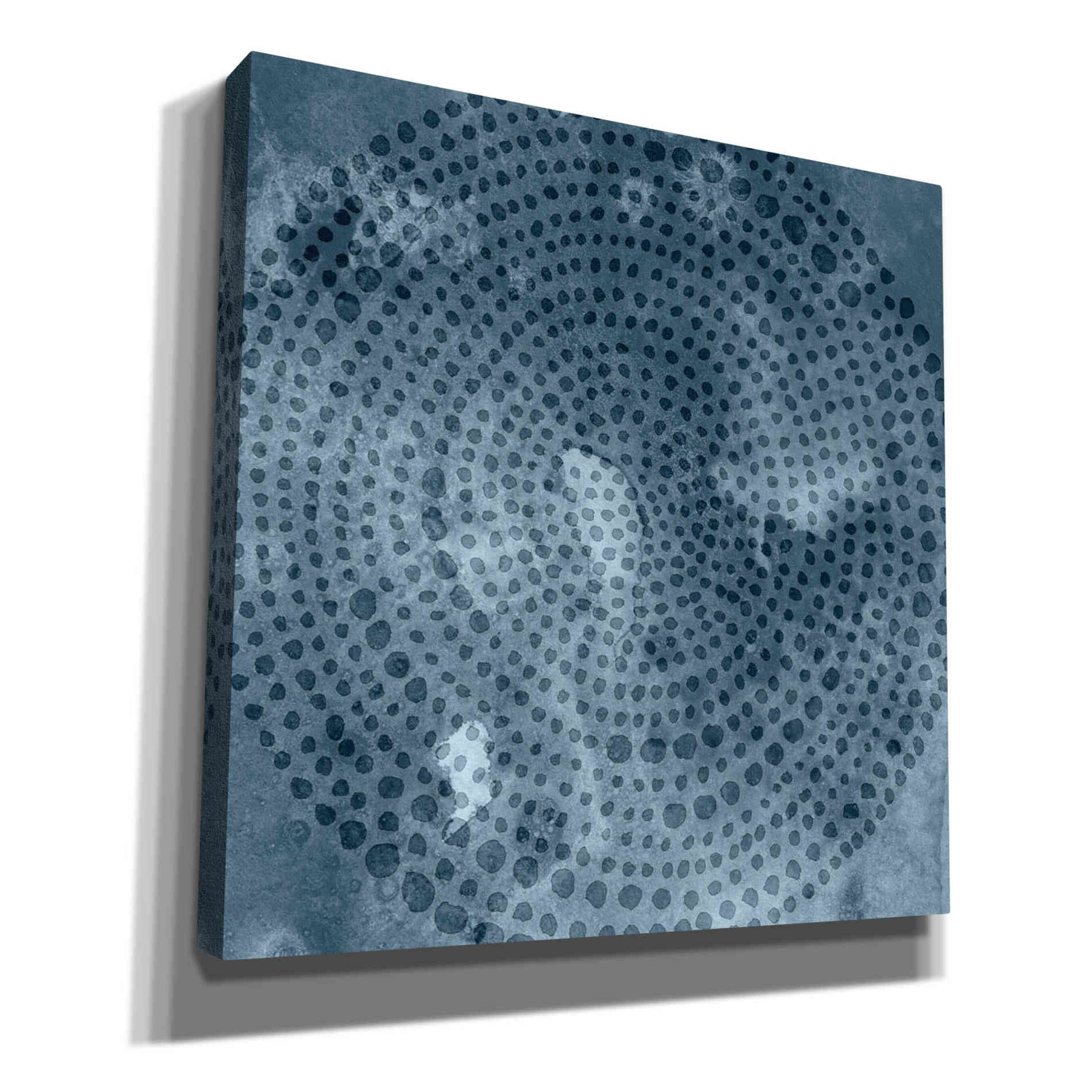 'Indigo Wheel I' by Chariklia Zarris, Canvas Wall Art