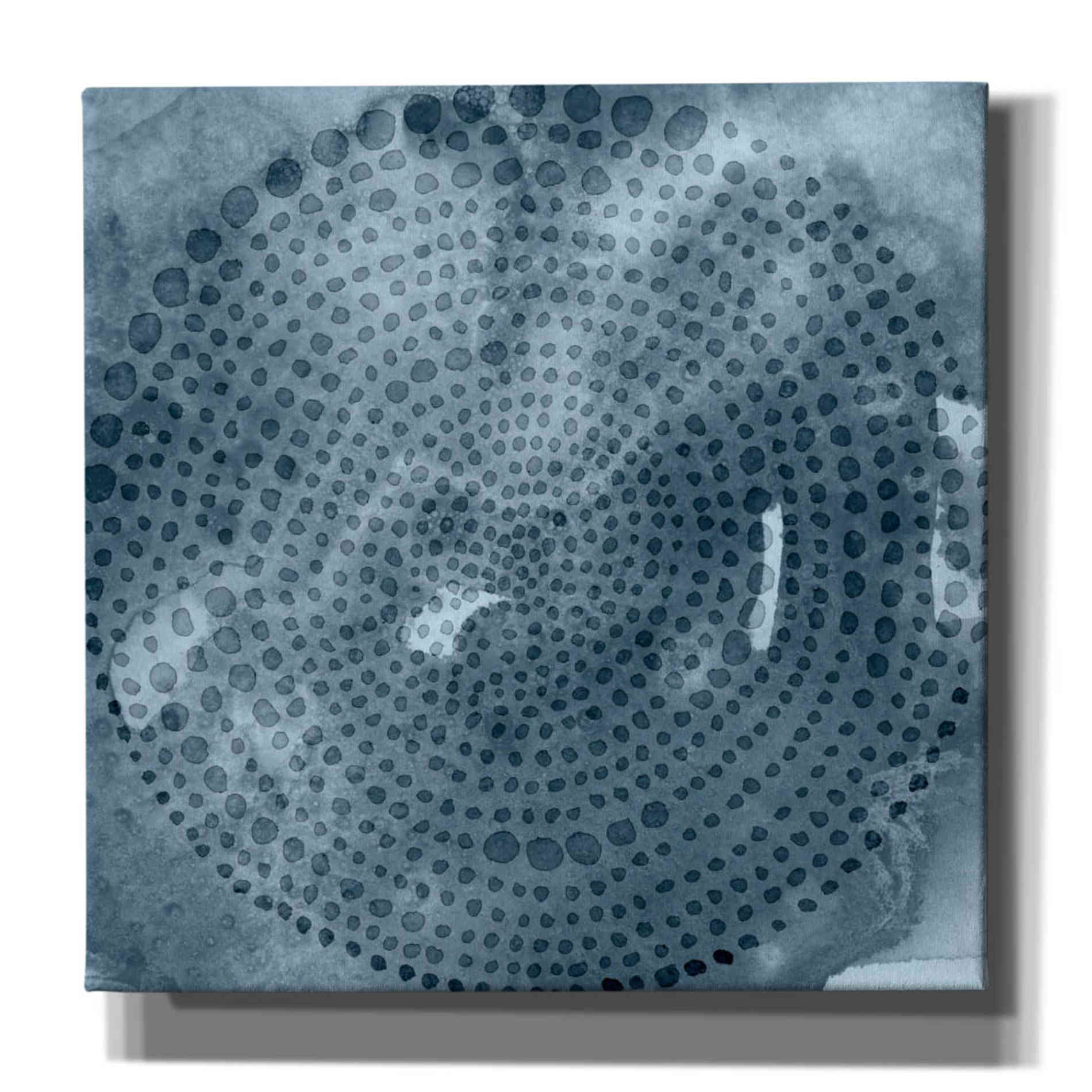 'Indigo Wheel II' by Chariklia Zarris, Canvas Wall Art