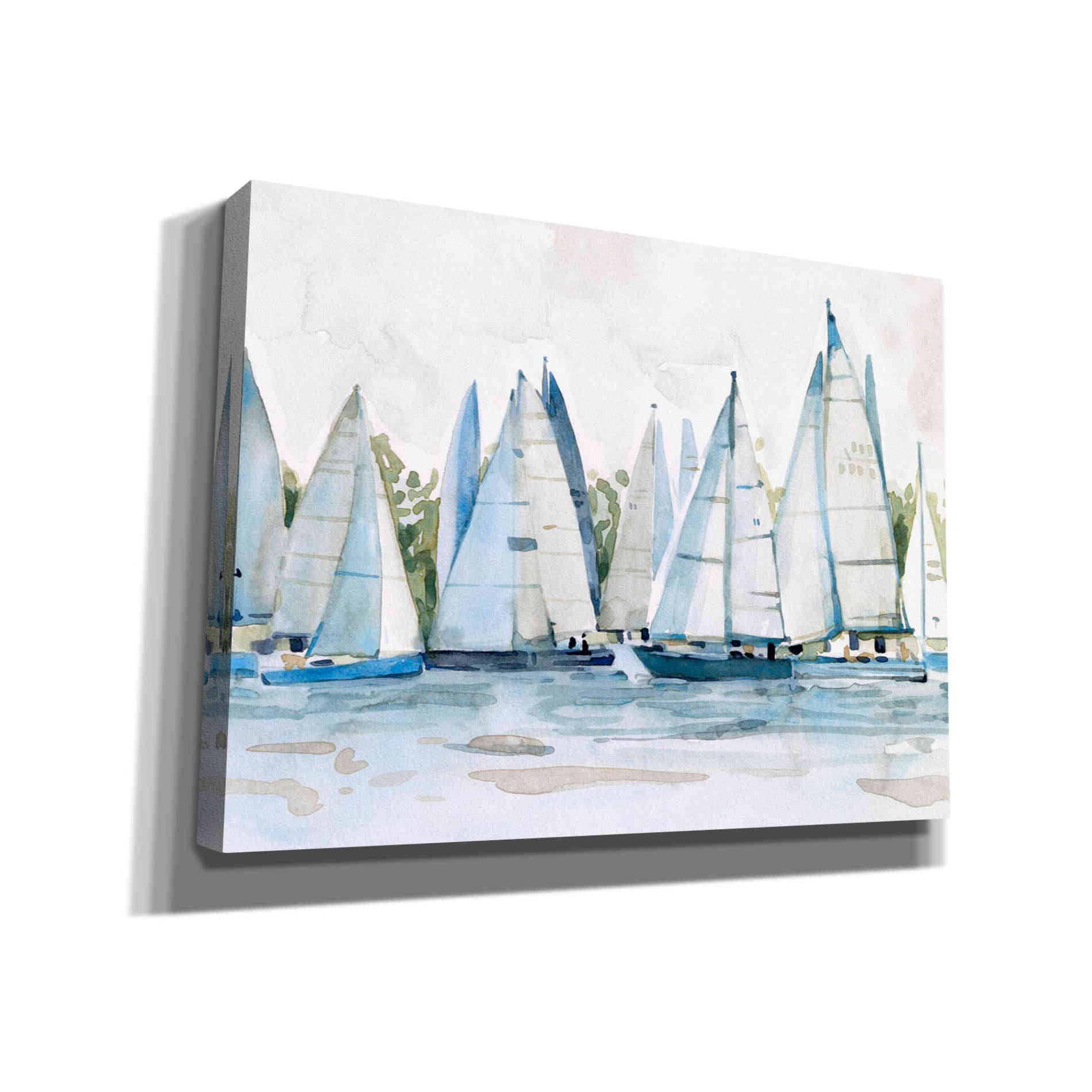 'Pastel Marina II' by Emma Scarvey, Canvas Wall Art