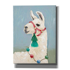 'Painted Llama I' by Jade Reynolds, Canvas Wall Art