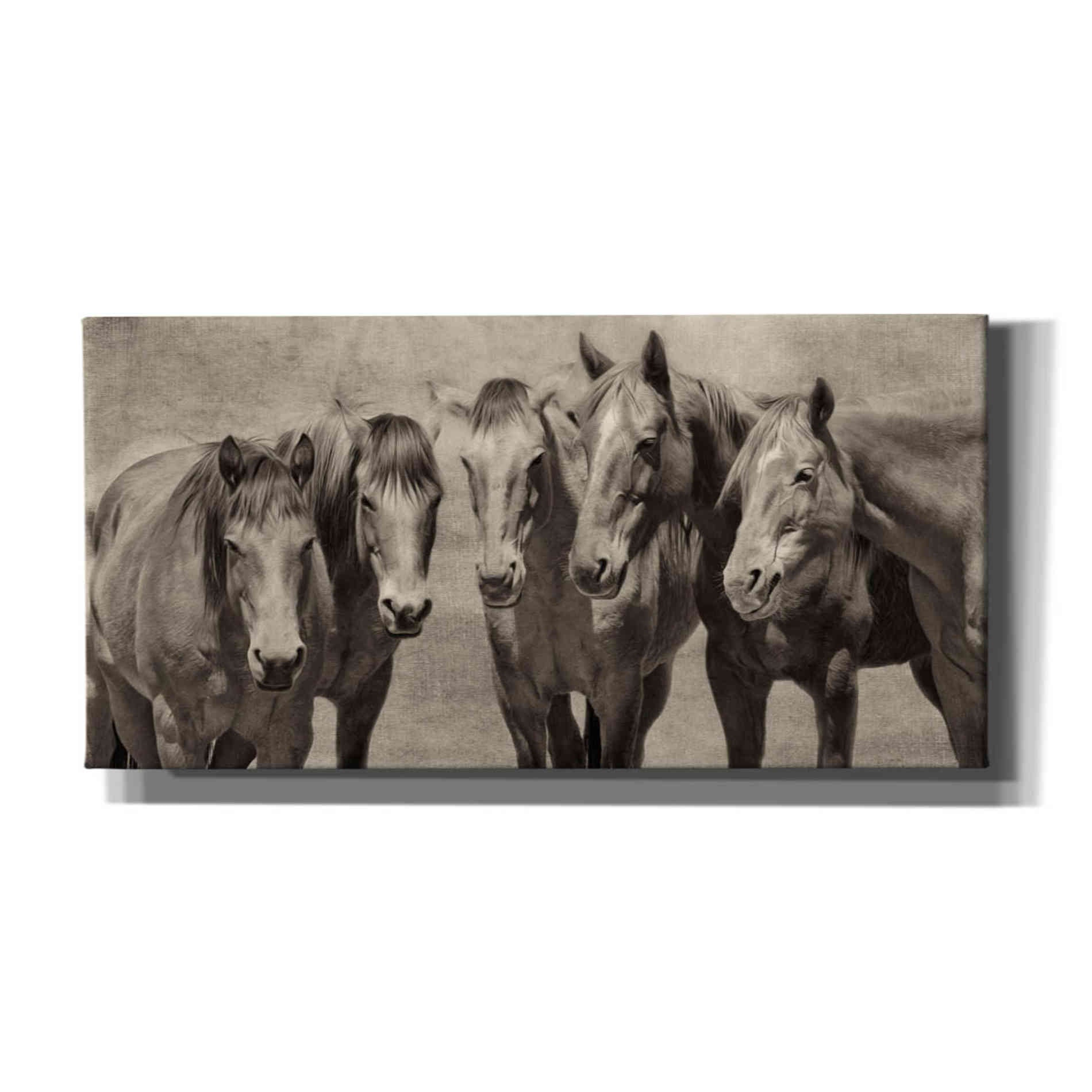 'Meeting of the Minds' by PH Burchett, Canvas Wall Art