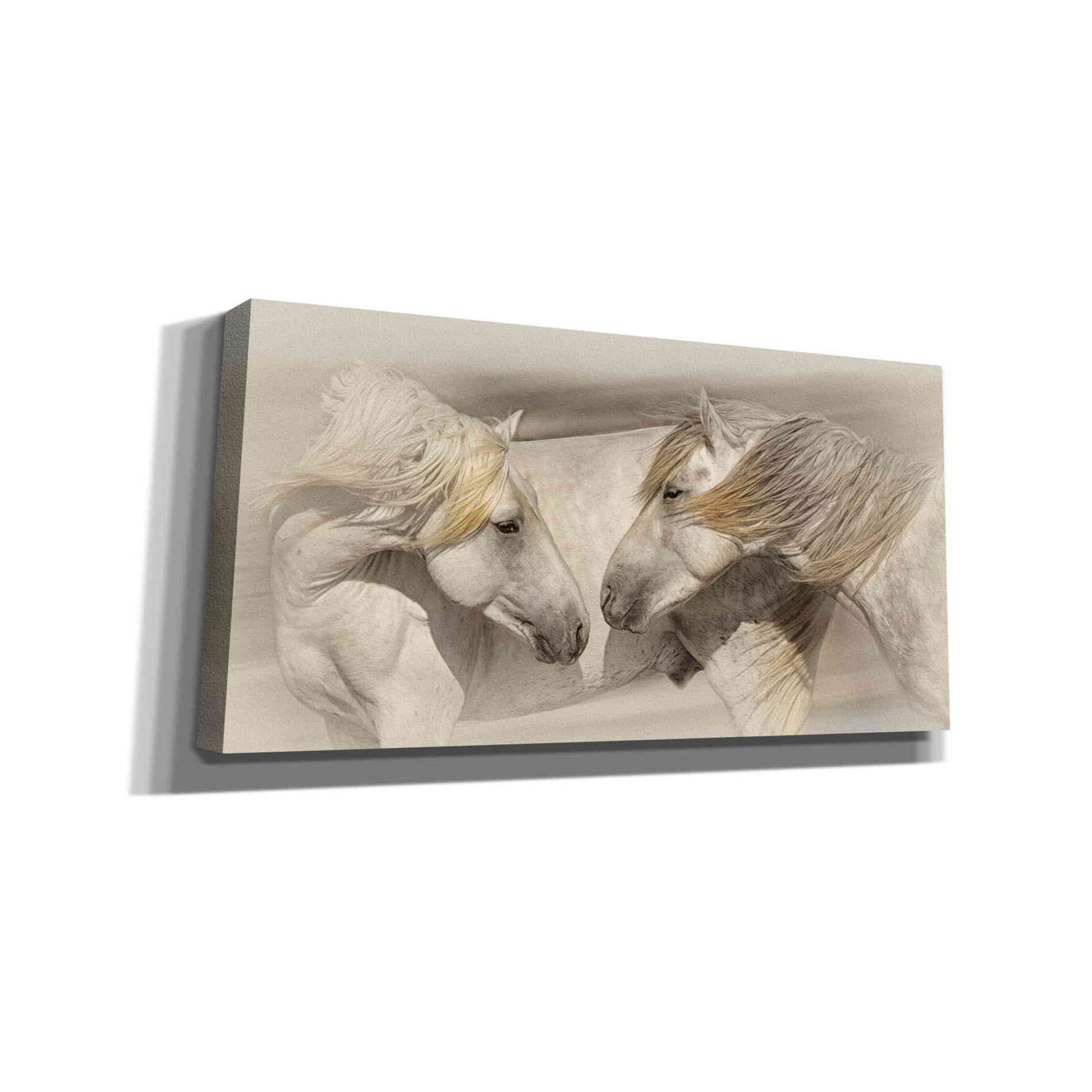 'Old Acquaintances' by PH Burchett, Canvas Wall Art
