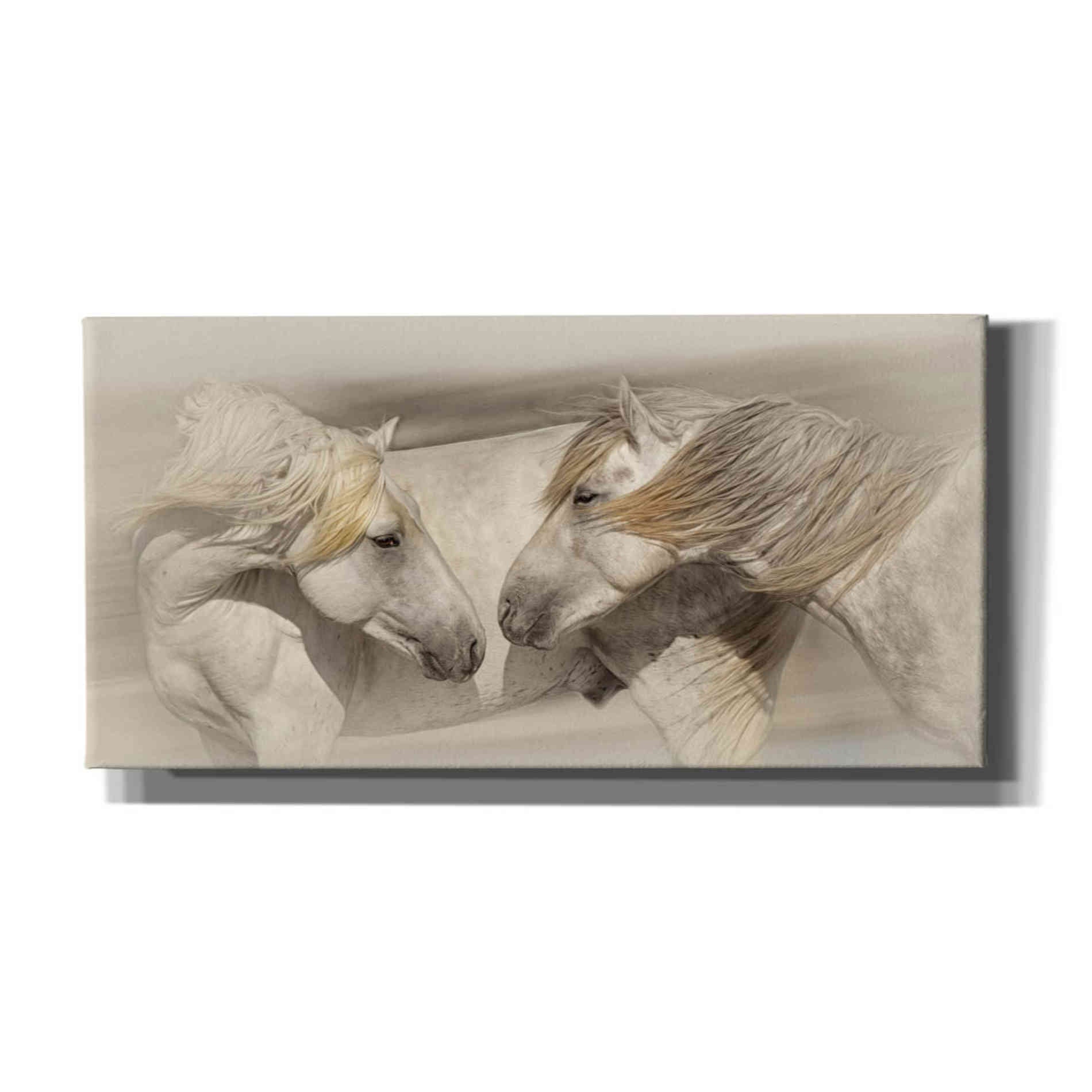 'Old Acquaintances' by PH Burchett, Canvas Wall Art