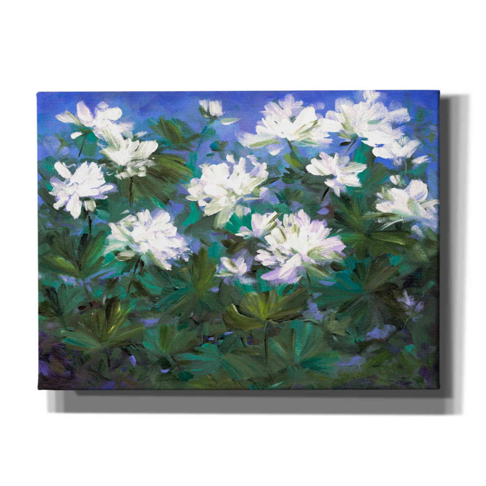 'Spring Flowers' by Sheila Finch, Canvas Wall Art