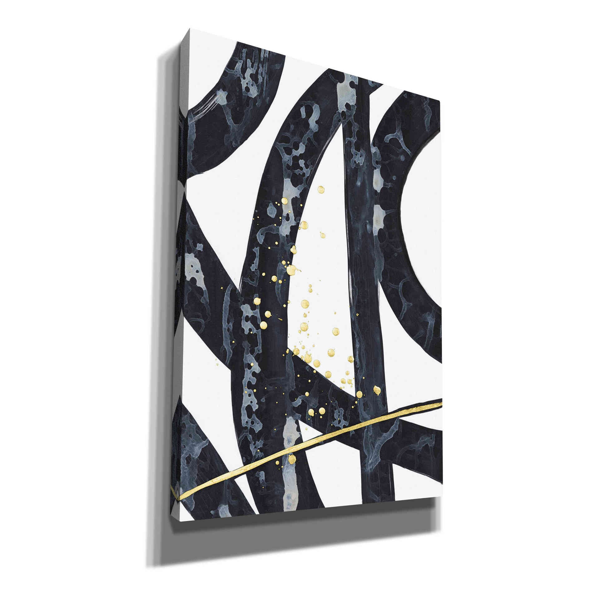 'Onyx Tracery I' by Renee W Stramel, Canvas Wall Art