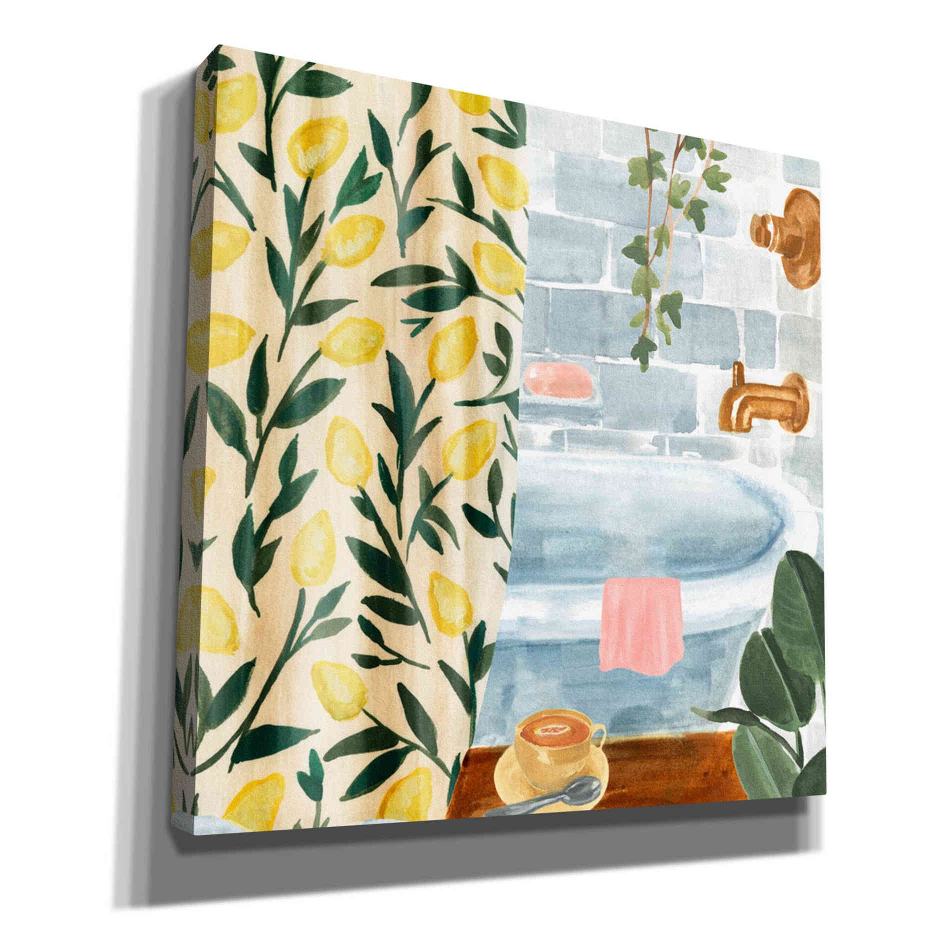 'Bath Retreat II' by Annie Warren, Canvas Wall Art