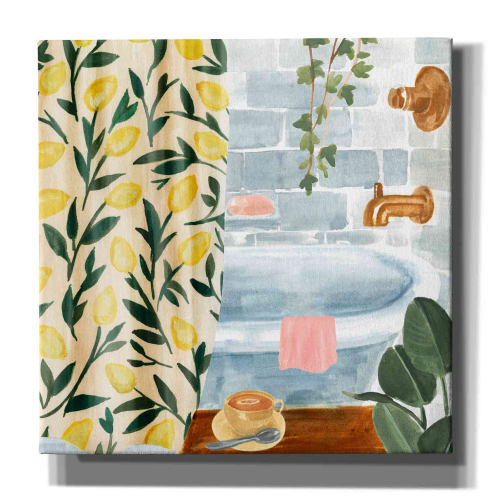 'Bath Retreat II' by Annie Warren, Canvas Wall Art