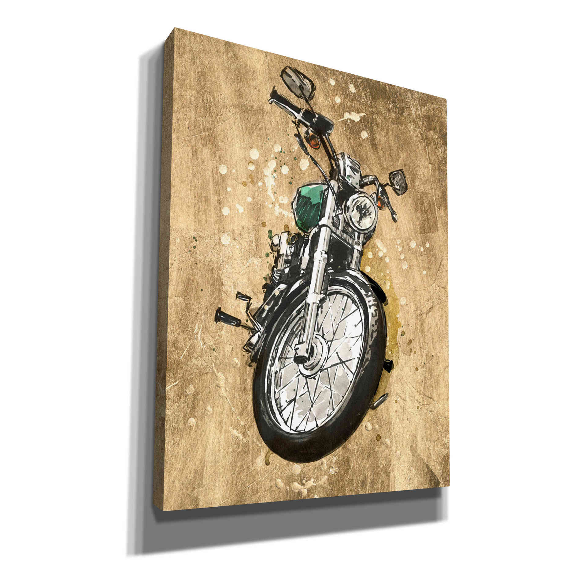'Metallic Rider II' by Annie Warren, Canvas Wall Art