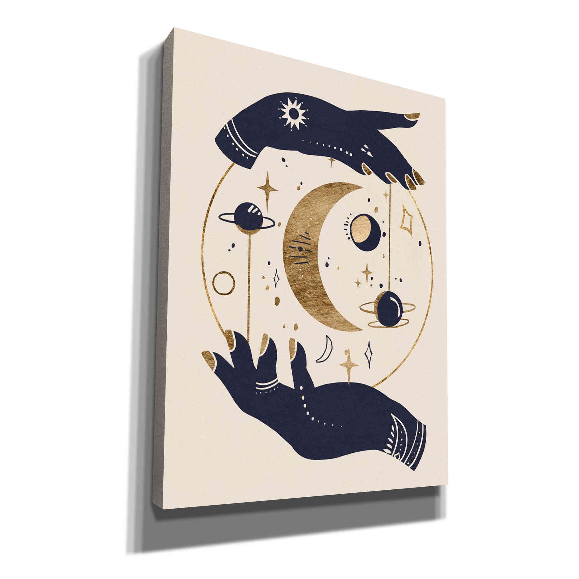 'Moon Hands I' by Annie Warren, Canvas Wall Art