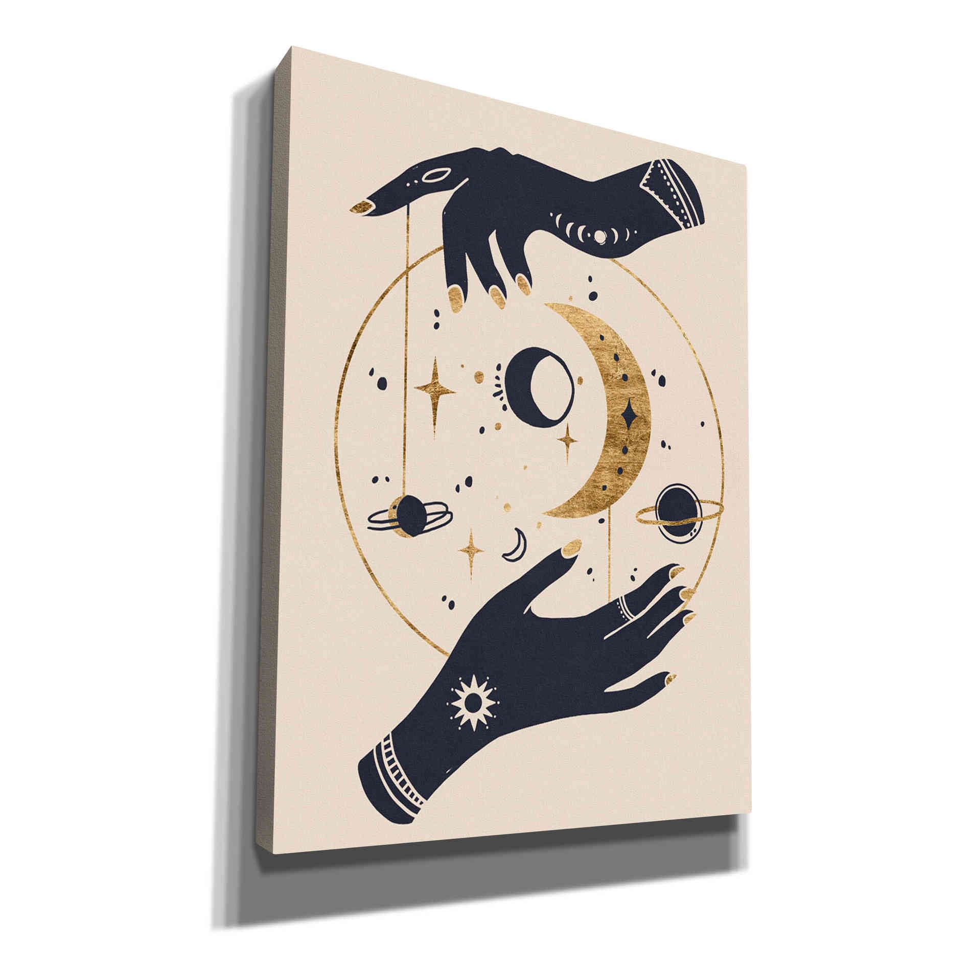 'Moon Hands II' by Annie Warren, Canvas Wall Art