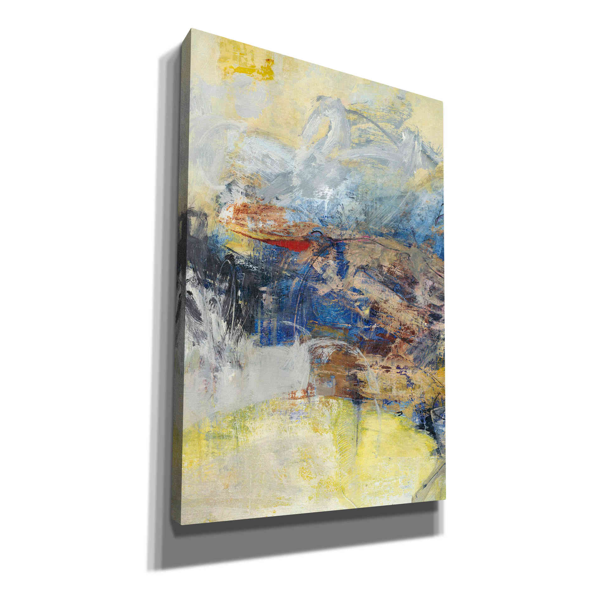 'Textured Triptych I' by Jodi Fuchs, Canvas Wall Art