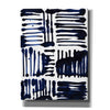 'Indigo Stripes II' by Jodi Fuchs, Canvas Wall Art