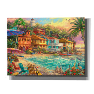 'Island Time' by Chuck Pinson, Canvas Wall Art