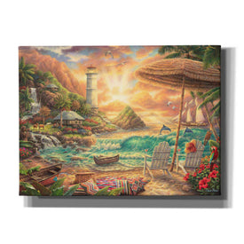 'Love the Beach' by Chuck Pinson, Canvas Wall Art
