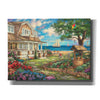 'Sea Garden Cottage' by Chuck Pinson, Canvas Wall Art