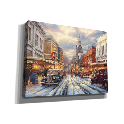 Image of 'The Warmth of Small Town Living' by Chuck Pinson, Canvas Wall Art