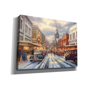 'The Warmth of Small Town Living' by Chuck Pinson, Canvas Wall Art
