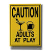 'Adults at Play I' by Ed Wargo, Canvas Wall Art