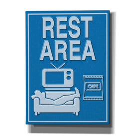 'Rest Area' by Ed Wargo, Canvas Wall Art