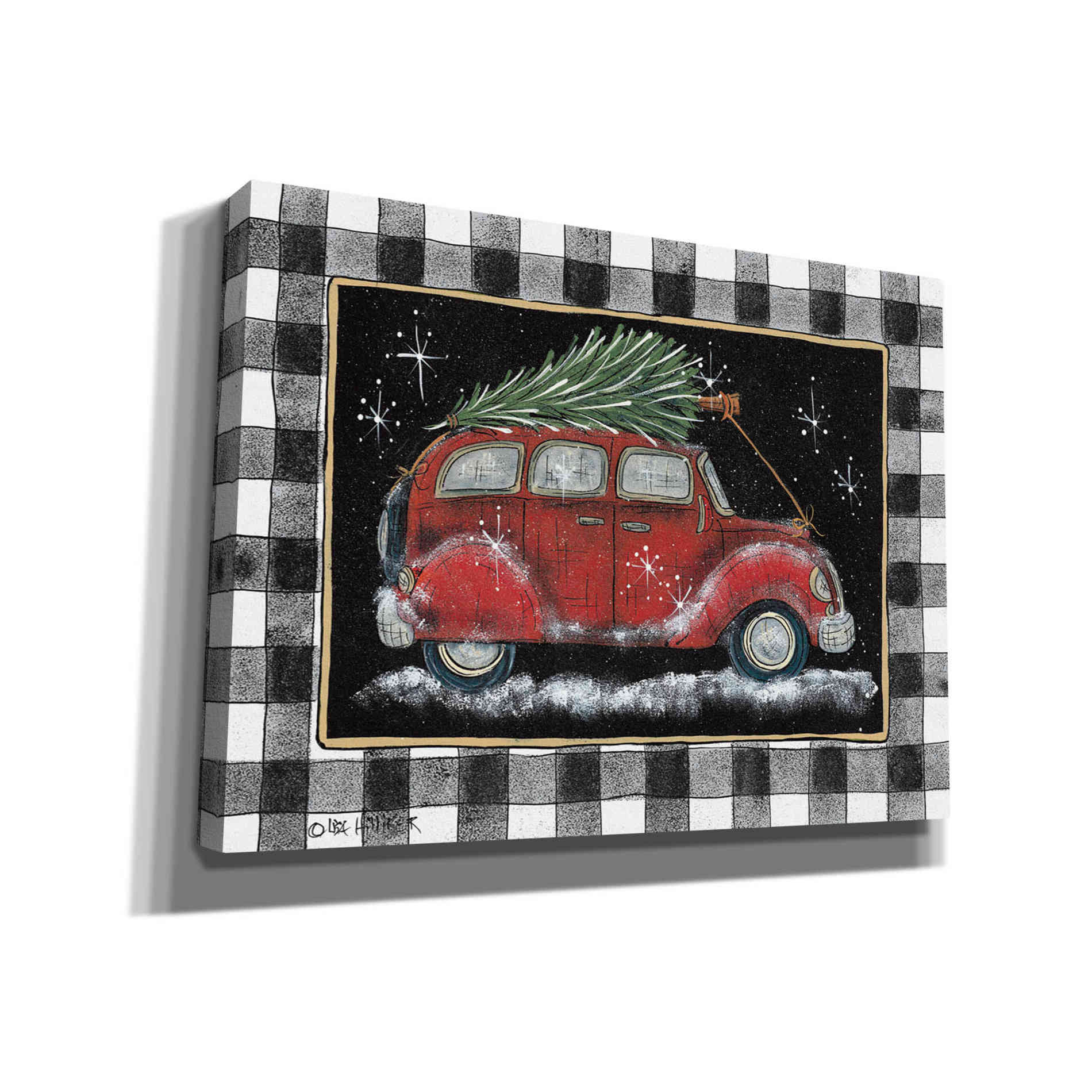 'Ready For Christmas' by Lisa Hilliker, Canvas Wall Art