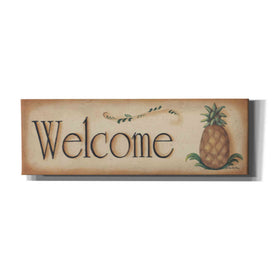 'Welcome' by Pam Britton, Canvas Wall Art