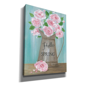 'Hello Spring Roses' by Pam Britton, Canvas Wall Art