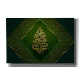 'Celtic Knot EOS Crypto' by Katalina, Canvas Wall Art