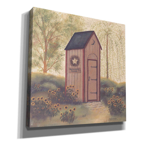 Image of 'Folk Art Outhouse I' by Pam Britton, Canvas Wall Art