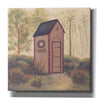 'Folk Art Outhouse I' by Pam Britton, Canvas Wall Art