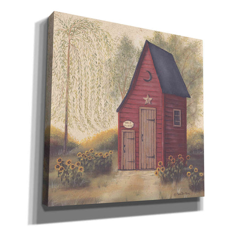 Image of 'Folk Art Outhouse II' by Pam Britton, Canvas Wall Art