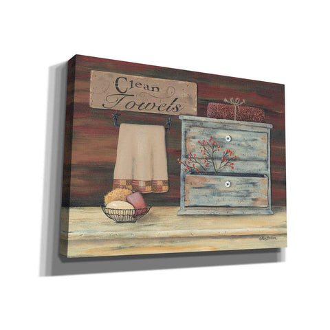 Image of 'Clean Towels' by Pam Britton, Canvas Wall Art