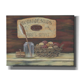 'Handmade Soaps' by Pam Britton, Canvas Wall Art