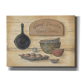 'Good Friends' by Pam Britton, Canvas Wall Art